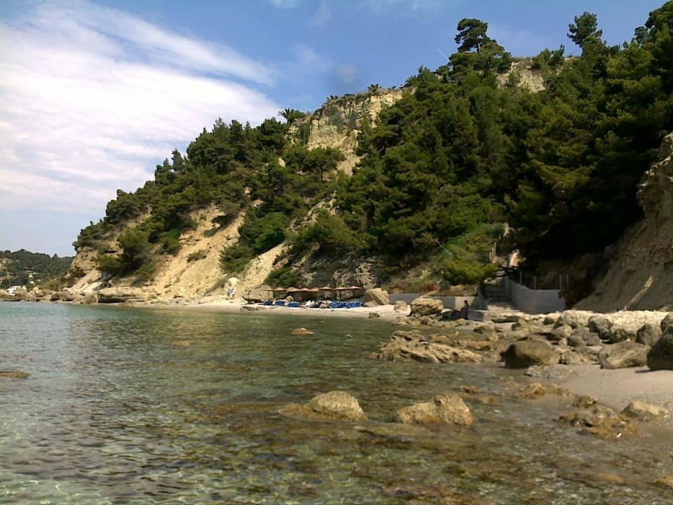 Plaża  Xenios Dolphin Beach Hotel