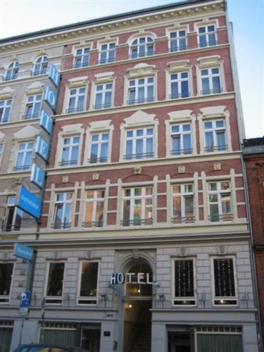 Eingang zum Hotel Hansehof Hotel Hansehof