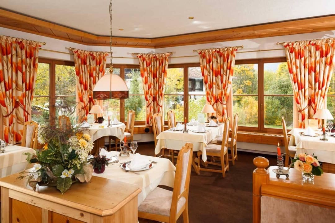 Teil des Restaurants Ringhotel Nebelhornblick