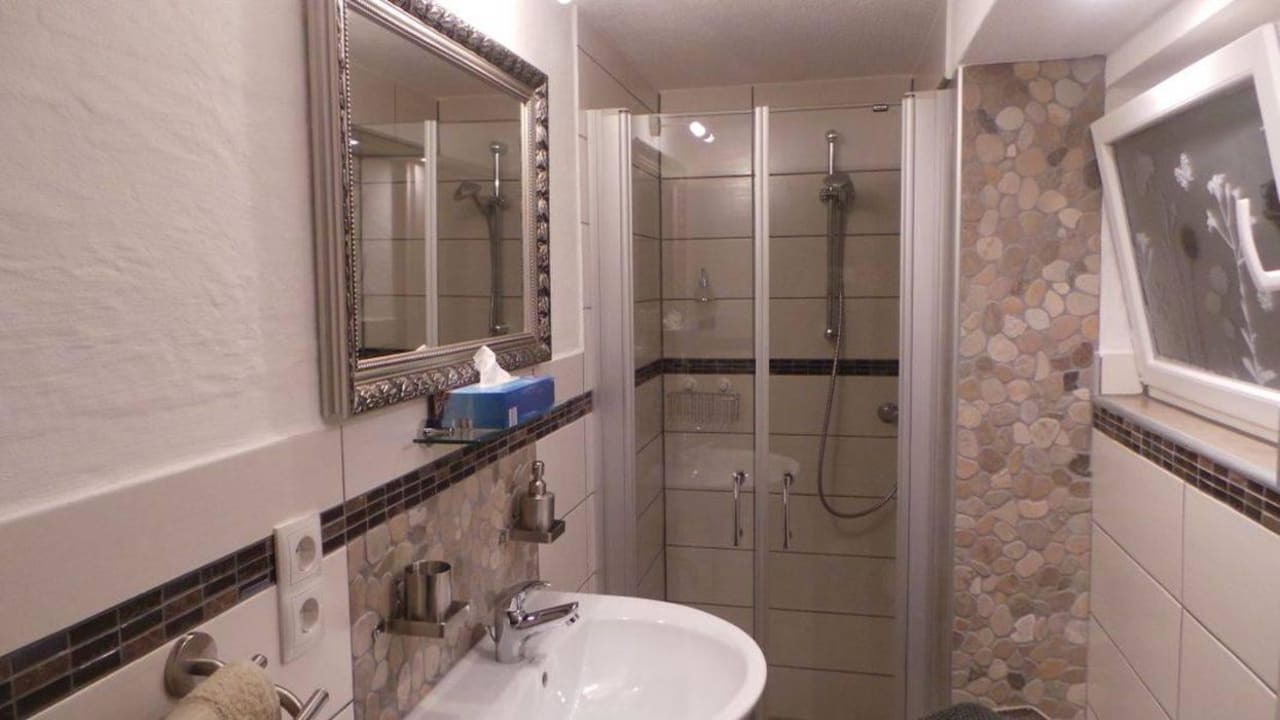 Badezimmer Gästehaus Bumann