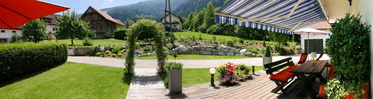Gartenanlage Guesthouse Reicher