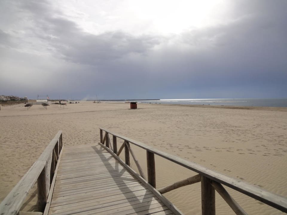 Blick auf den Strand in östlicher Richtung Playacanela Hotel