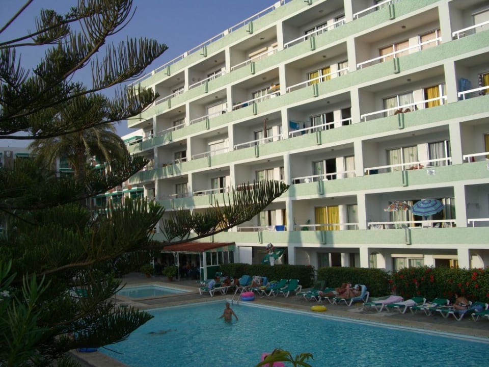 Das Hotel mit Pool Apartamentos Los Aguacates