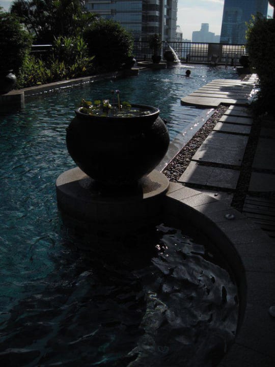 Poolbereich Hotel Banyan Tree Bangkok