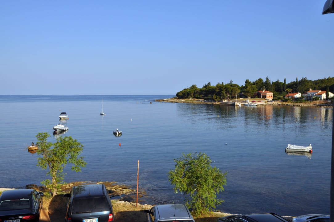 Blick vom Balkon Hotel Zlatna Vala