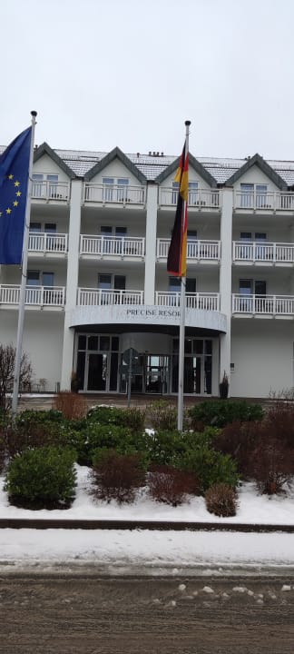 Außenansicht Precise Resort Hafendorf Rheinsberg