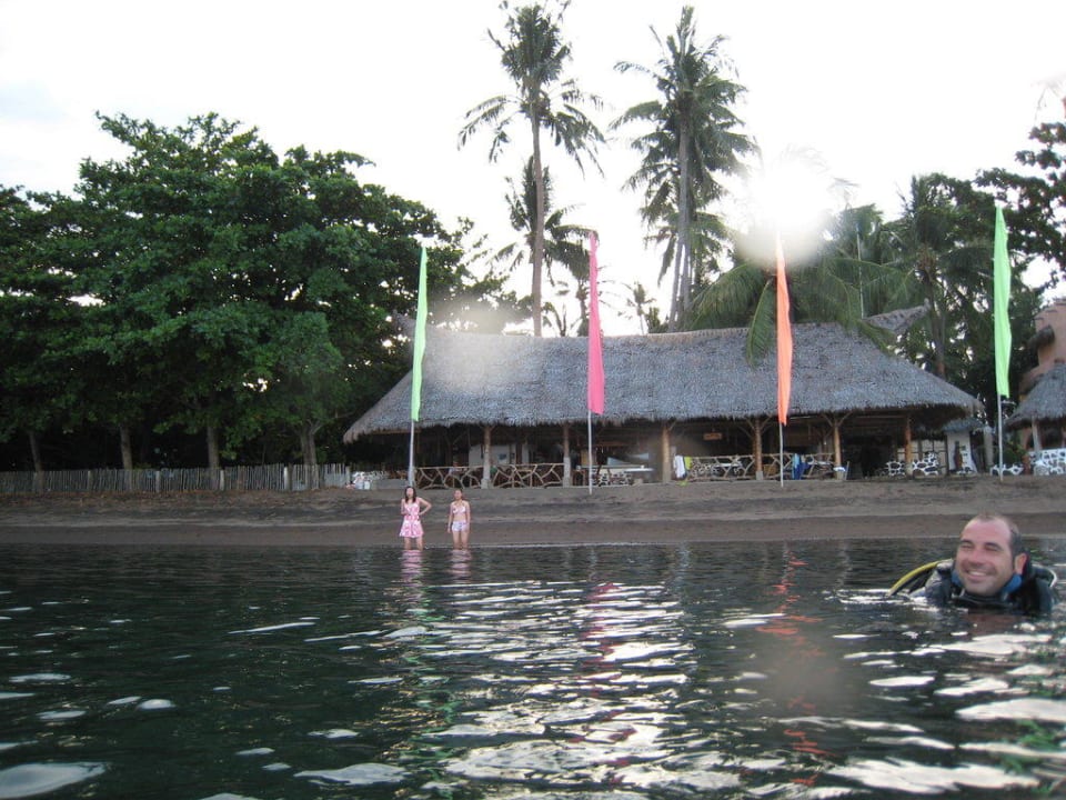 Bild vom Meer aus Hotel El Dorado Beach Resort