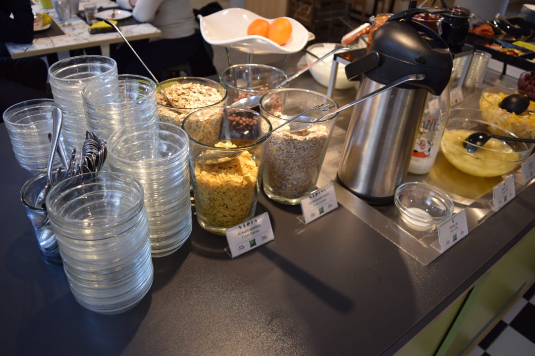 Frühstück in Form eines Buffets (Teilansicht) ibis Styles Budapest City
