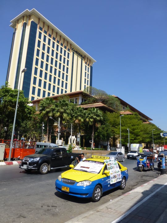 Blick von Osten mit Einkaufszentrum Chiang Mai Marriott Hotel