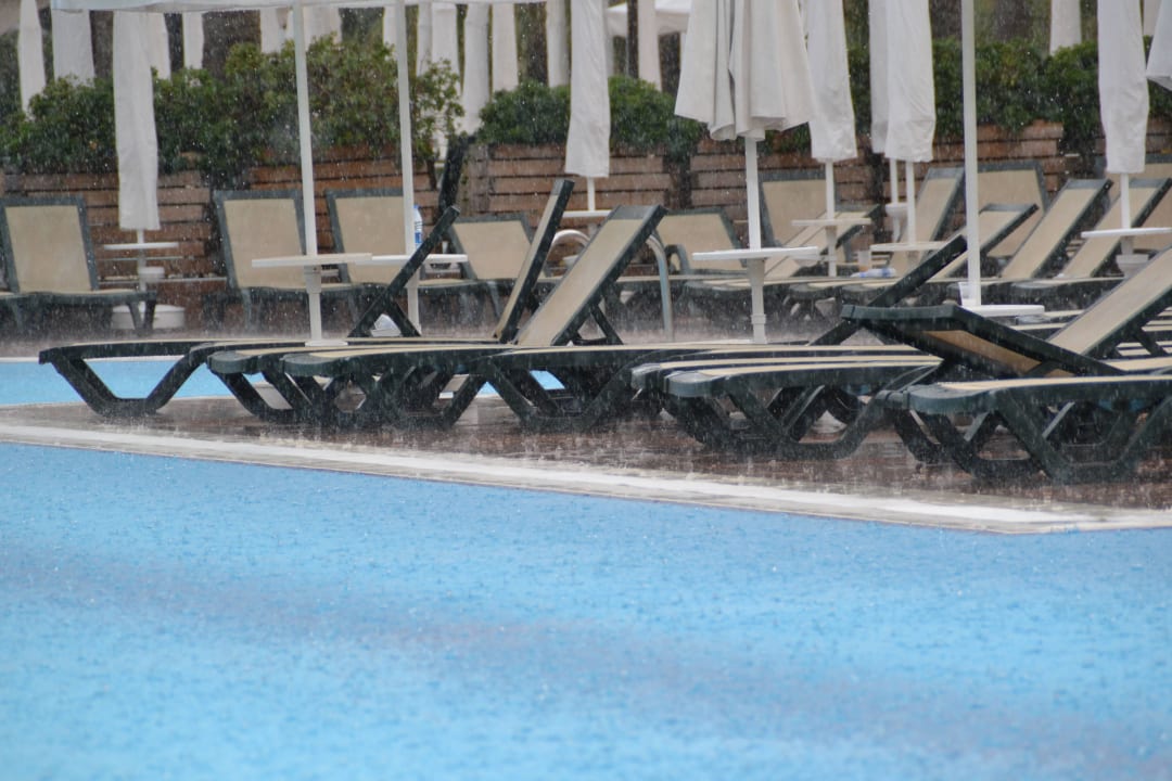 Auch das gehört zum Urlaub im Mai. REGEN! Hane Family Resort