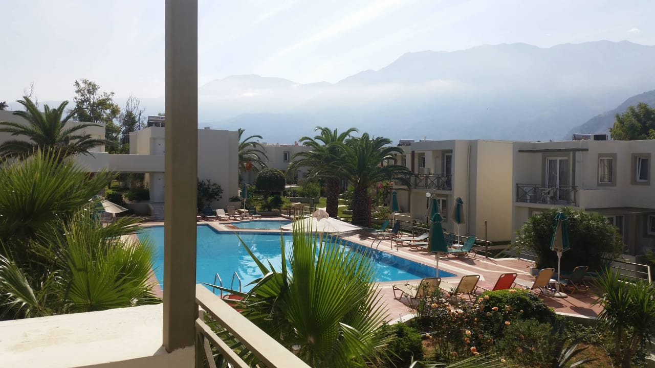 Ausblick auf den Relaxpool HARPIN Georgioupolis Resort Aquapark & SPA