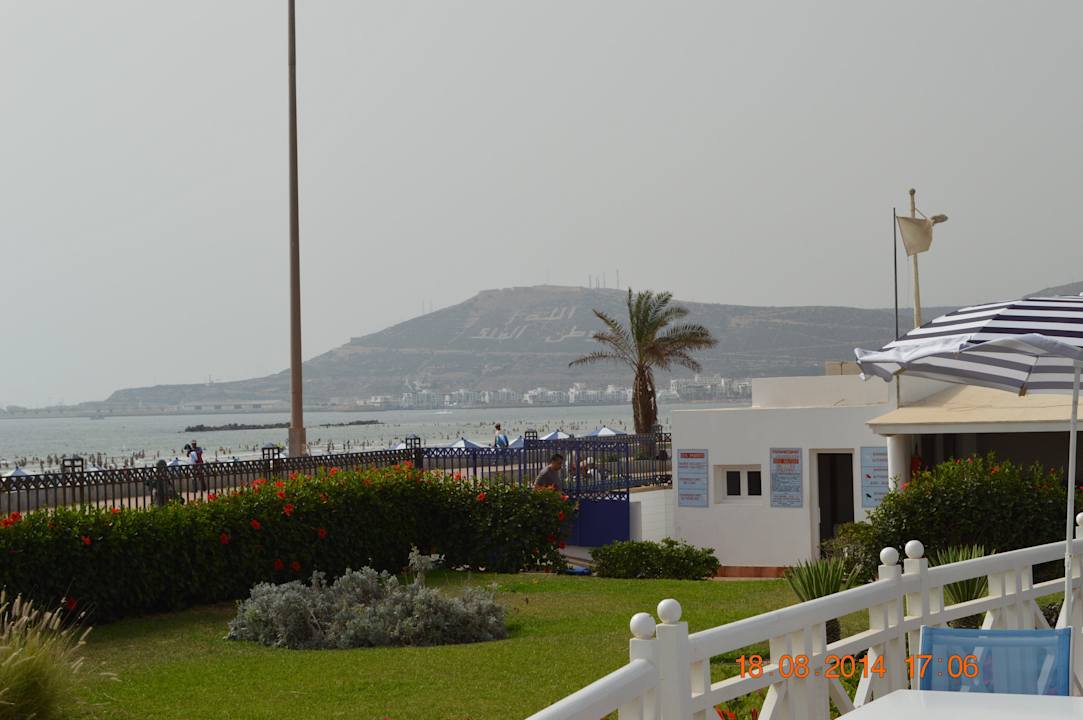 Widok z baru Dunes D'or Ocean Club