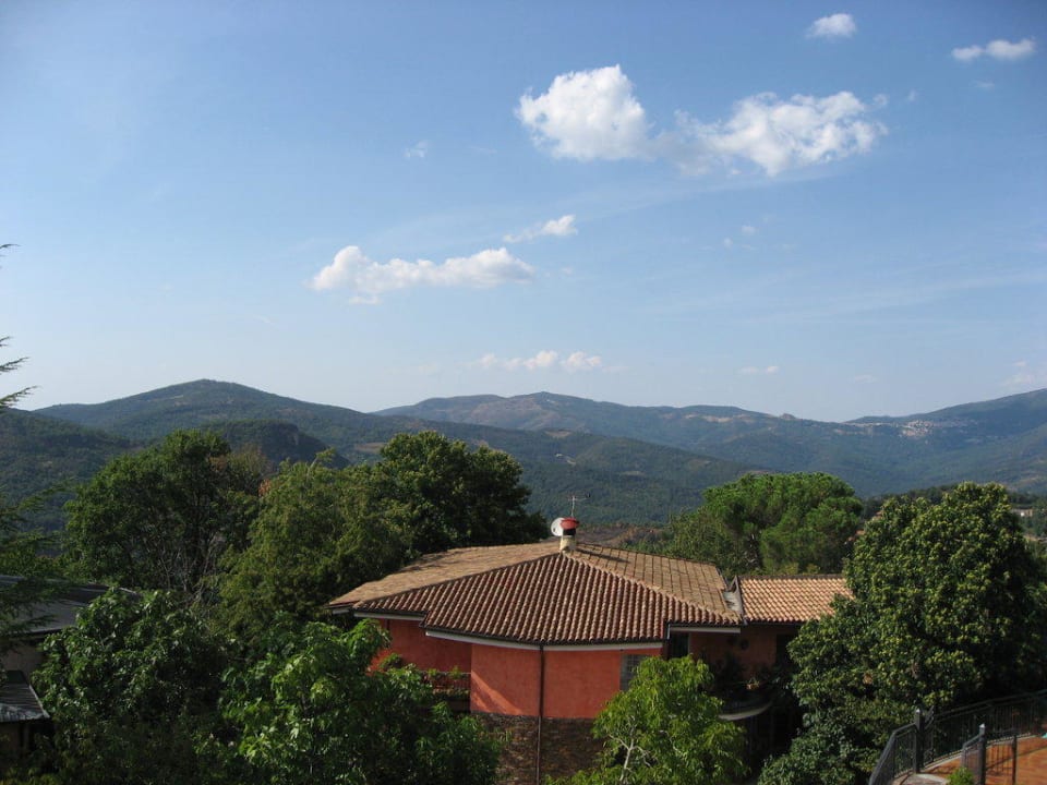 Ein Blick auf die Berge Hotel Sa Muvara