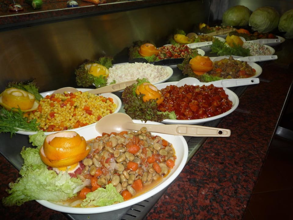 Kaltes Salatbuffet Club Grand Aqua
