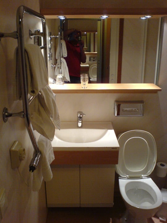 Badezimmer Best Western Hotel Corallen