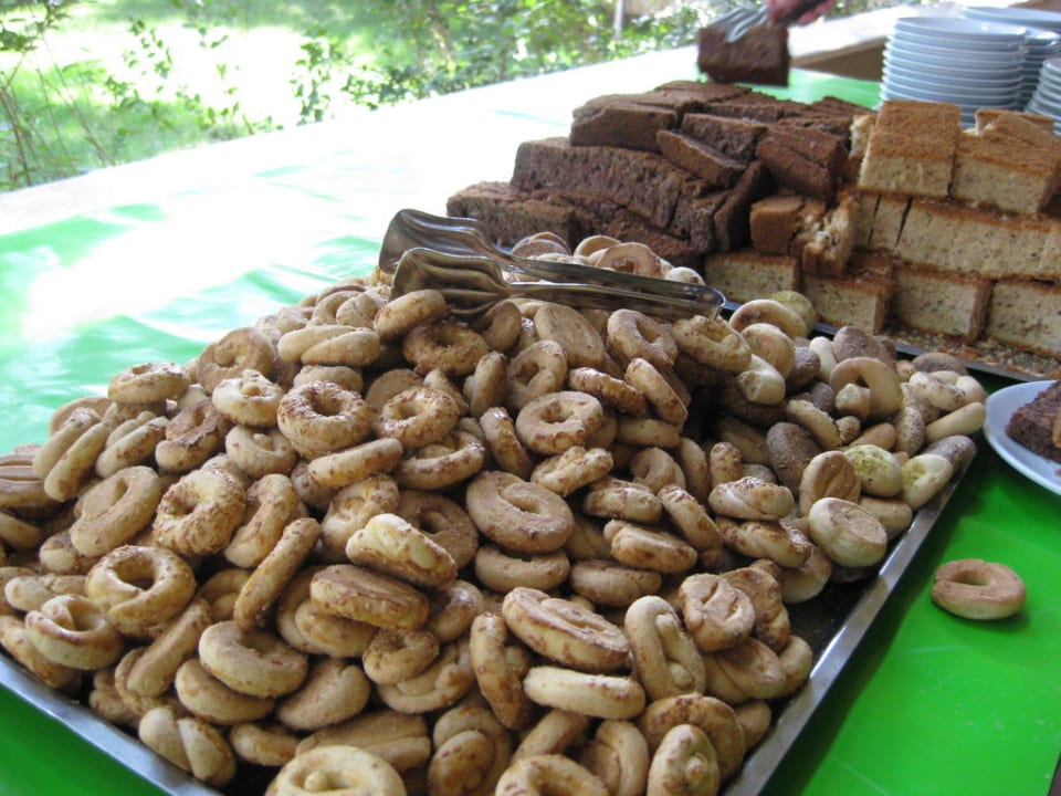 Der Kuchen beim Nachmittagskaffee Club Sidelya Hotel
