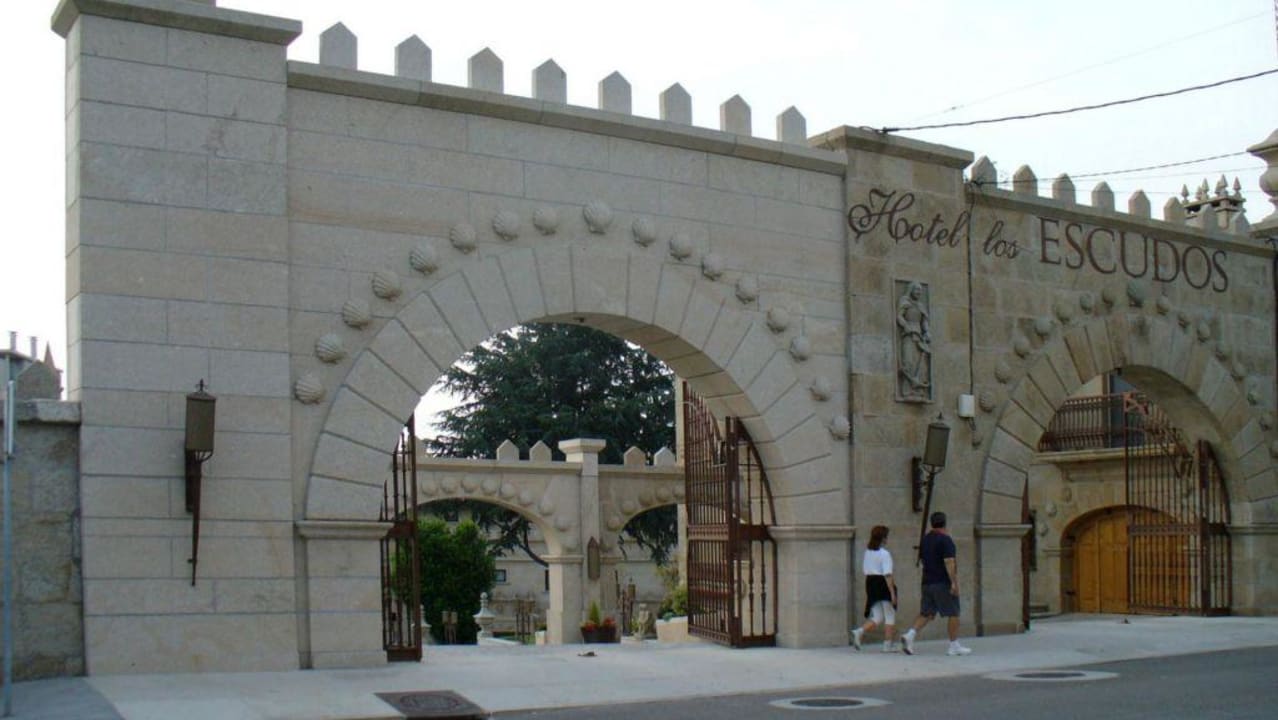 Eingang Hotel Pazo Los Escudos
