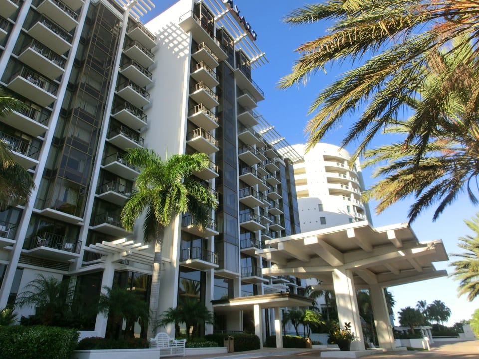 Vordereingang Hotel Hyatt Regency Sarasota