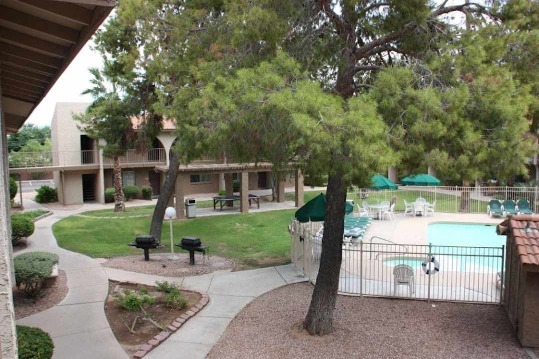 Ein Blick auf den Pool Hotel Bixby Scottsdale