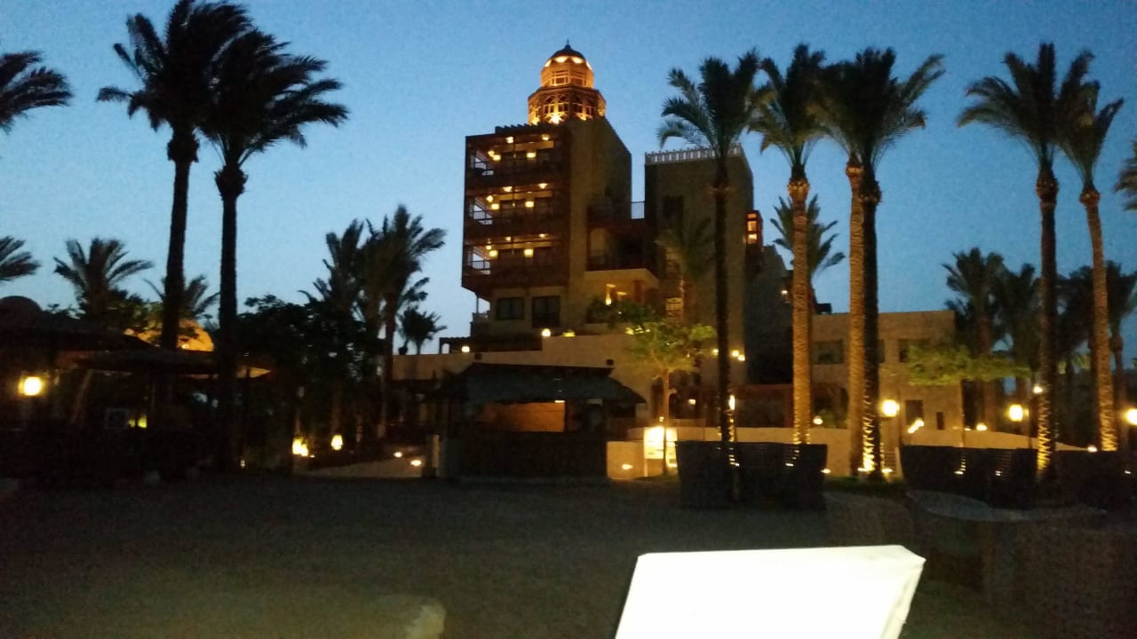 Strandansicht Abends Makadi Spa - Adults only