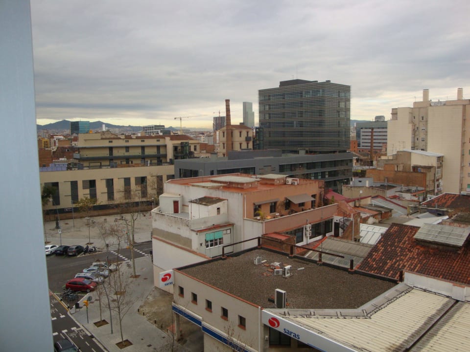 Ausblick Zimmer 512 Hotel 4 Barcelona