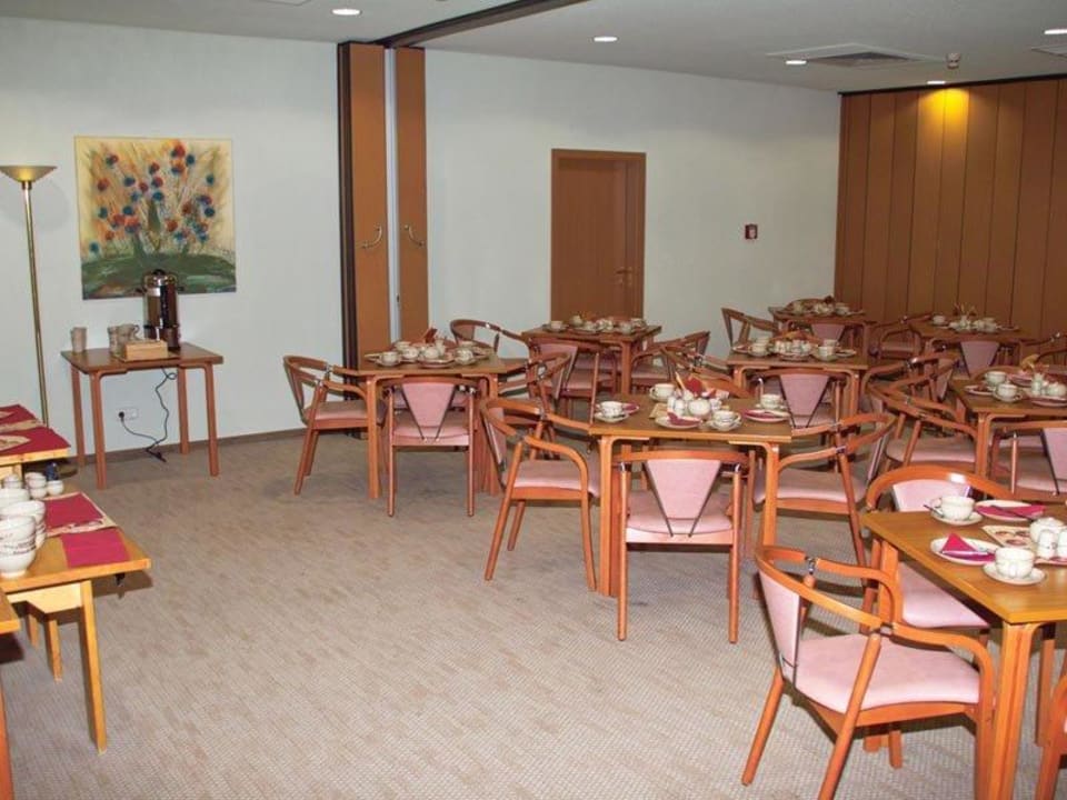 Frühstücksraum Keramik Hotel Rheinsberg