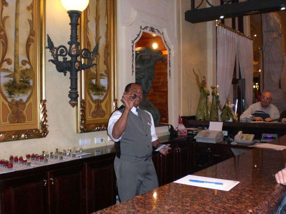 Sehr freundliches Check-In Hotel Riu Palace Punta Cana