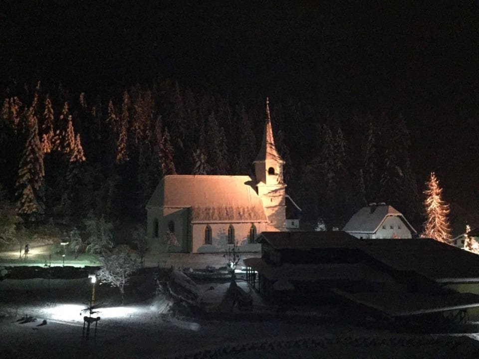 Ausblick aus unserem Zimmer aja Bergresort Werfenweng