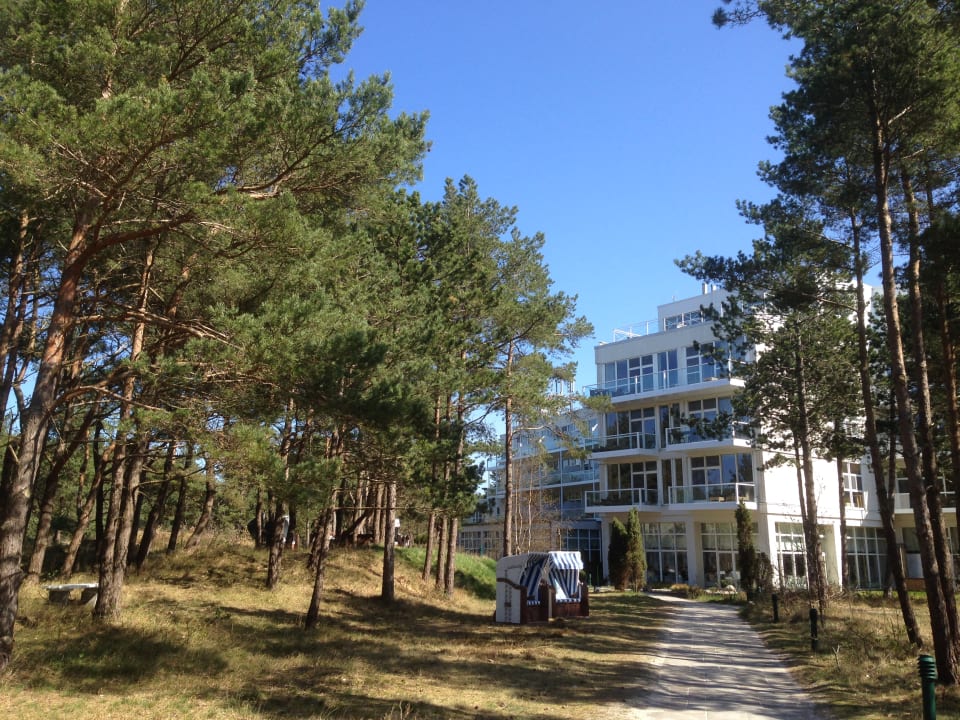 Außenansicht Strandhotel Fischland