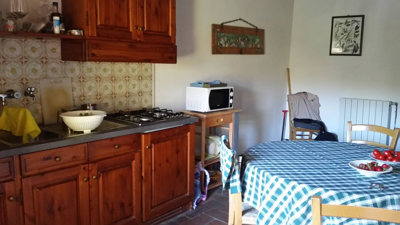 Küche Hotel Fattoria Castelvecchi