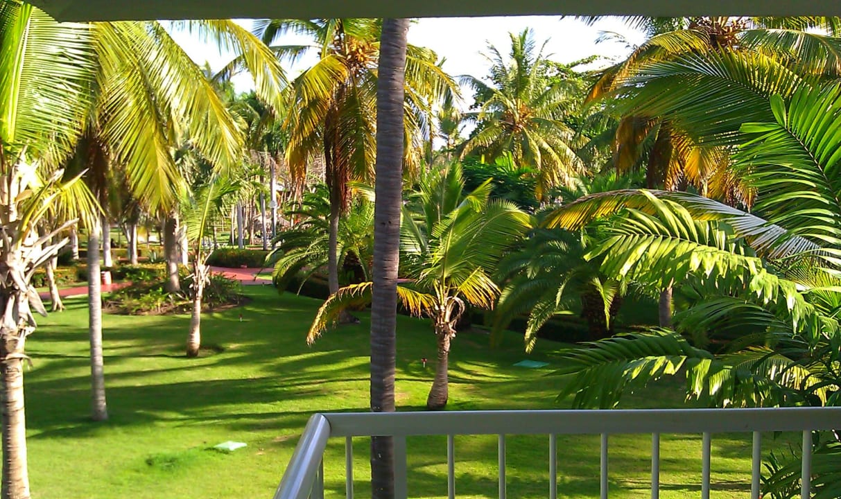 Blick vom Balkon Grand Palladium Select Bávaro Resort & Spa