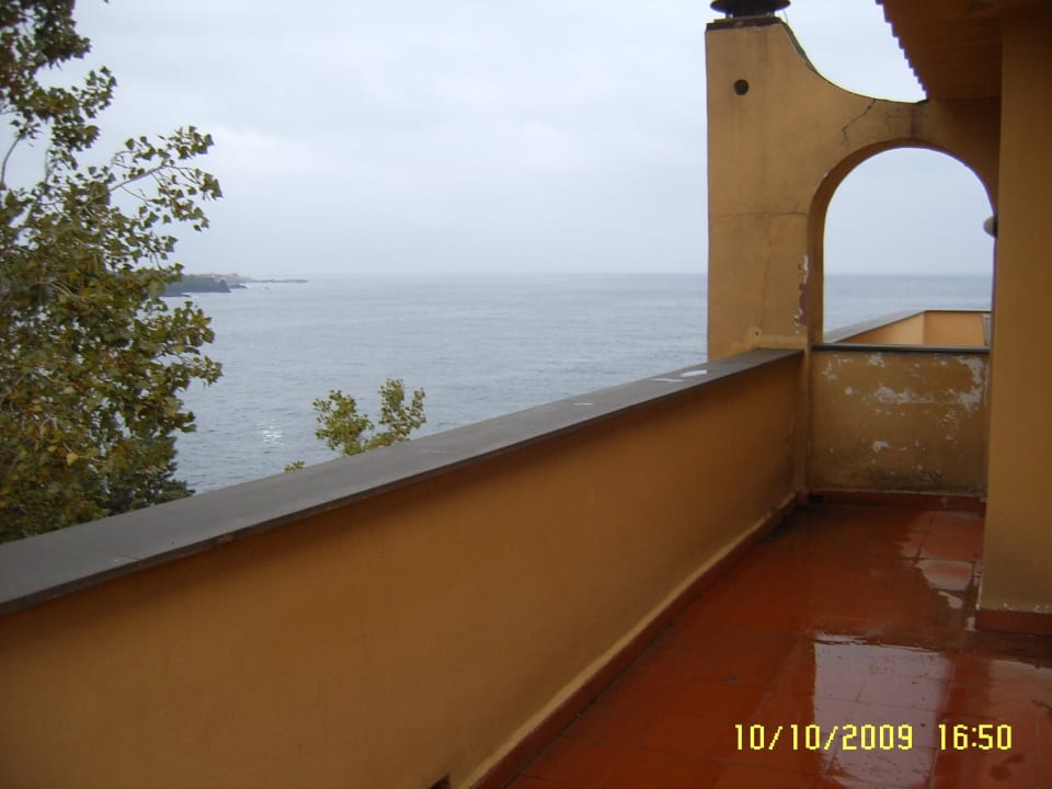 Ausblick vom Balkon Santa Tecla Palace