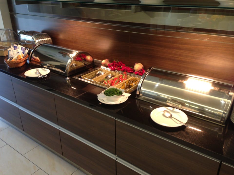 Frühstücksbuffet Apartment-Hotel Hamburg Mitte