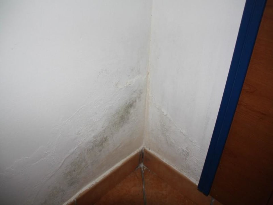 Schimmel neben dem Bett Hotel Residence Sciaron