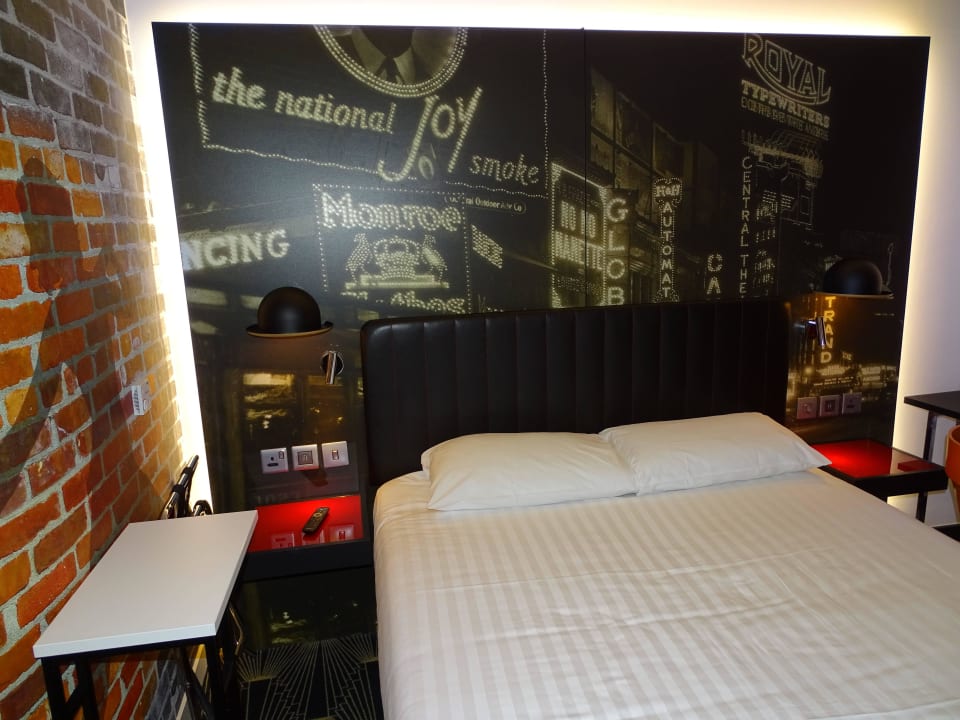 Doppelbett Hotel ibis Styles Southwark Rose