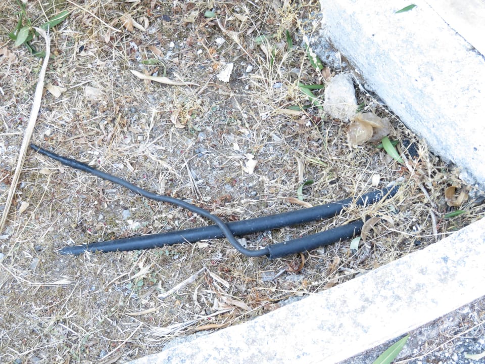 Loses Stromkabel. Strom? Sandy Beach Resort