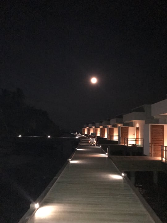 Weg wasservilla Dhigali Maldives