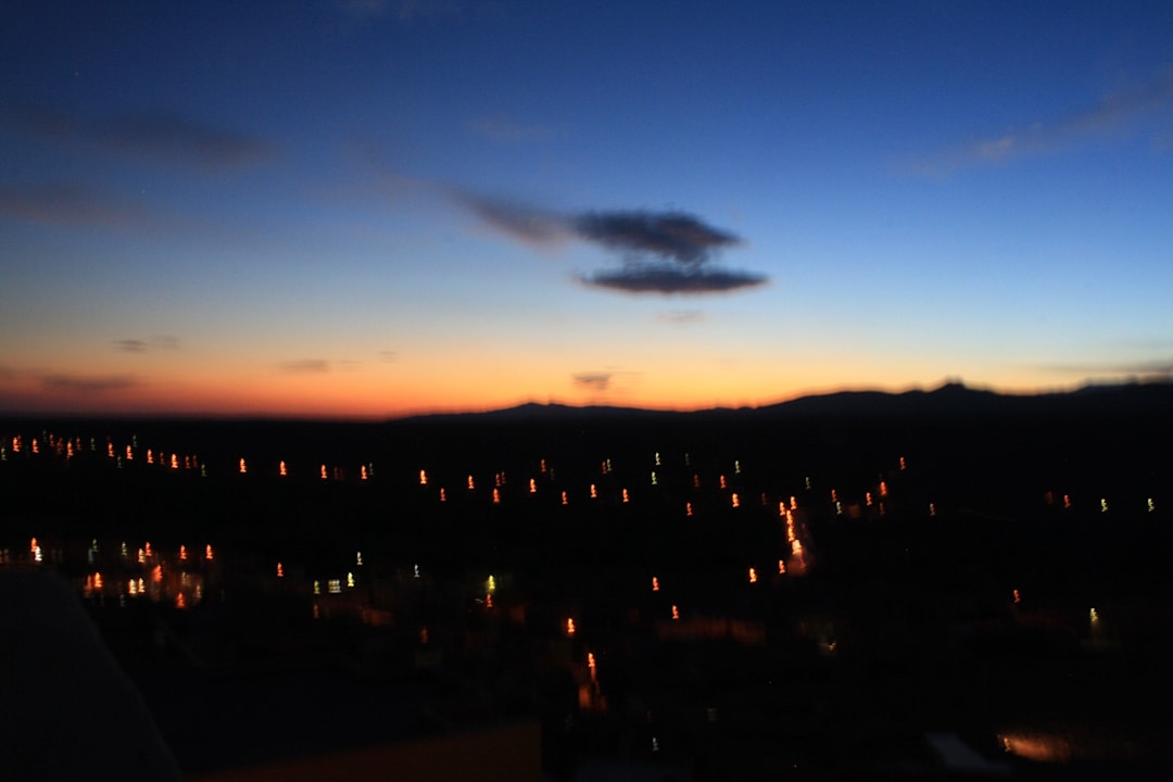Blick von unserer Dachterrasse Hotel Xaluca Dades