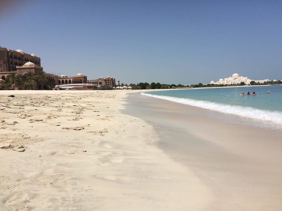 Emirates Palace udn Presidenten Palast in der Hote Emirates Palace Mandarin Oriental