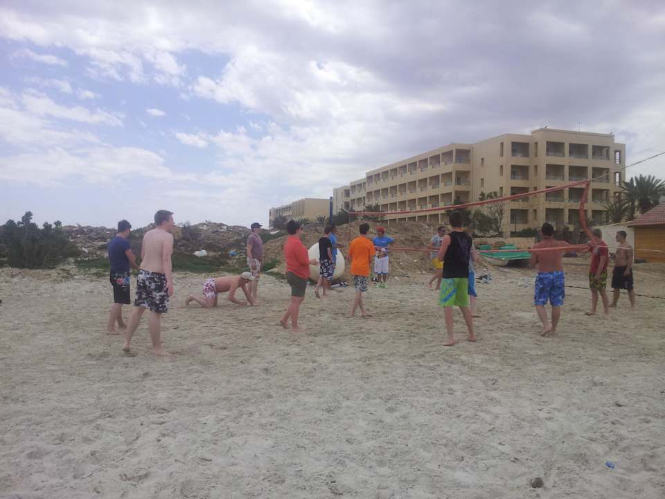 Beach-Volleyball-Platz Hotel Rosa Beach