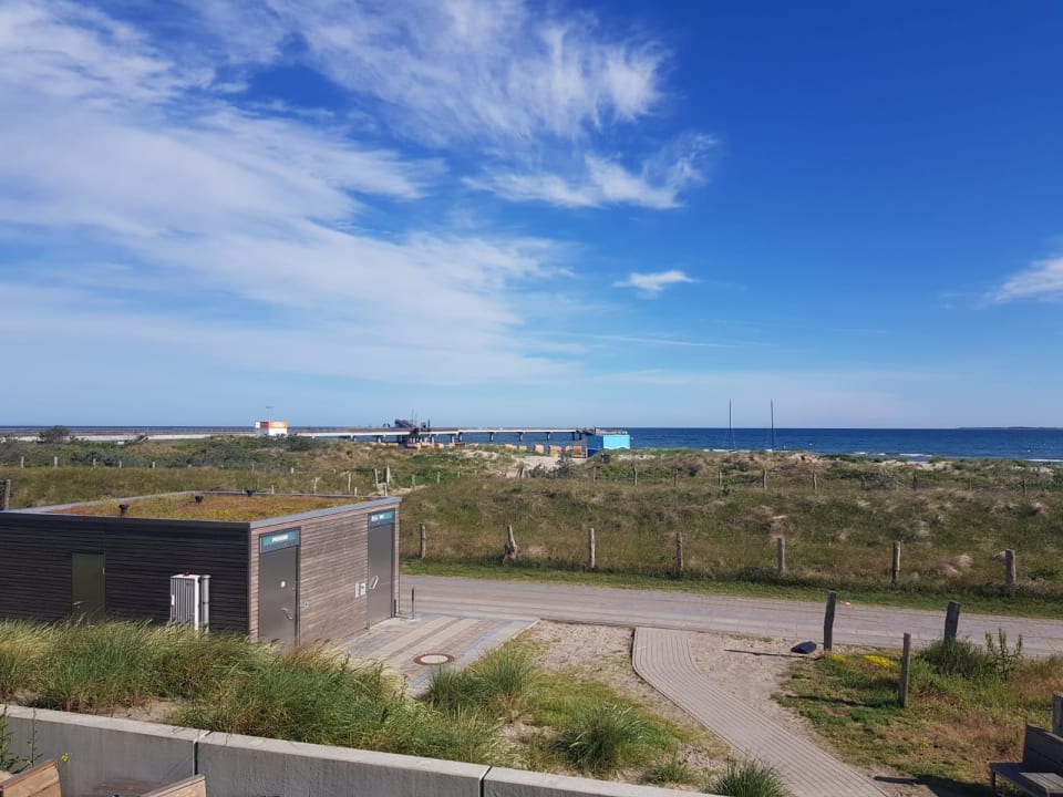 Ausblick Bretterbude Heiligenhafen