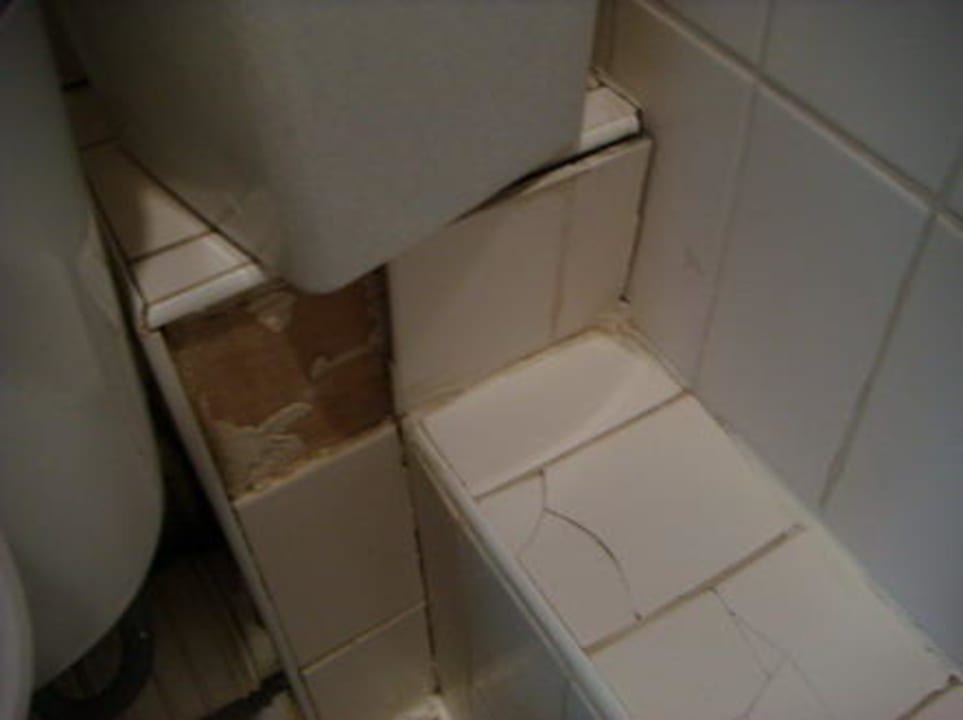 Dusche im Hotel  Hotel Wedgewood