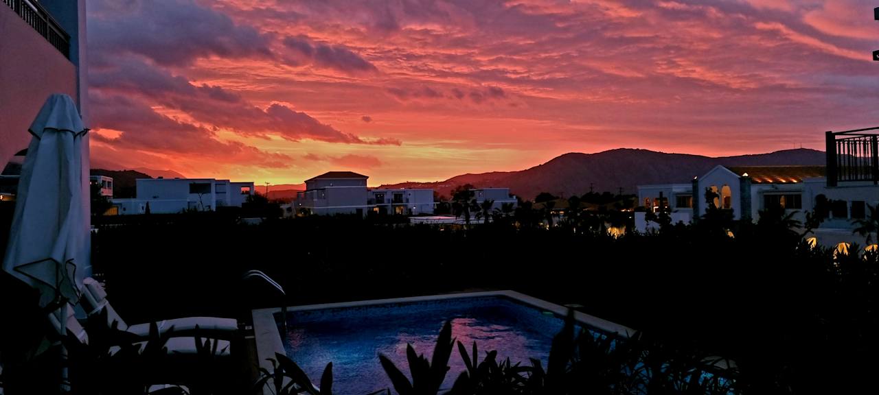 Ausblick Anemos Luxury Grand Resort