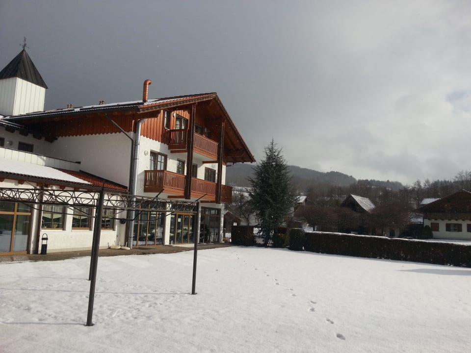 Blick vom Zimmer Hotel Bernrieder Hof