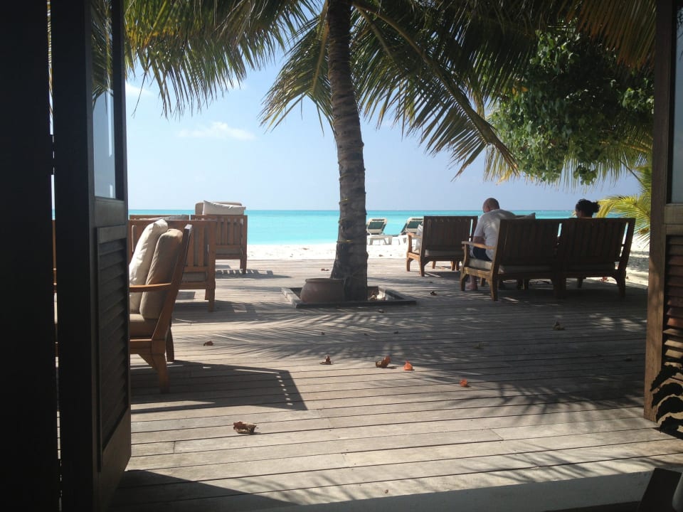 Ausblick von der Bar Meeru Maldives Resort Island