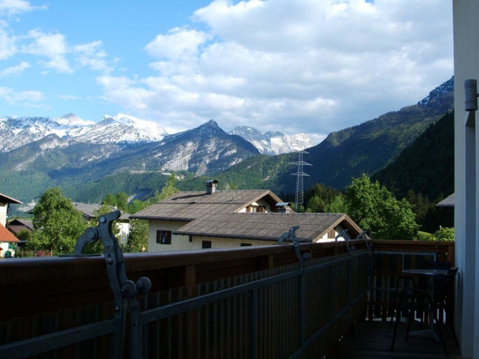 Blick vom Hotelzimmer aus Gasthof Abfalter