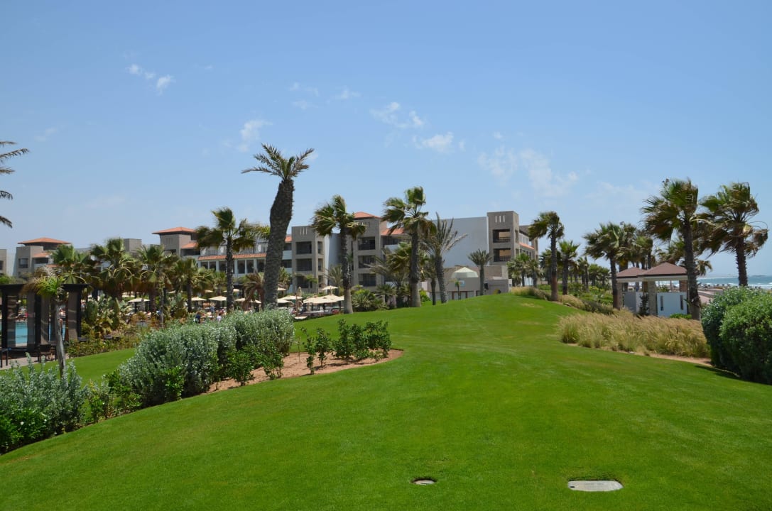 Zwischen Pool und Strand Hotel Riu Palace Tikida Agadir