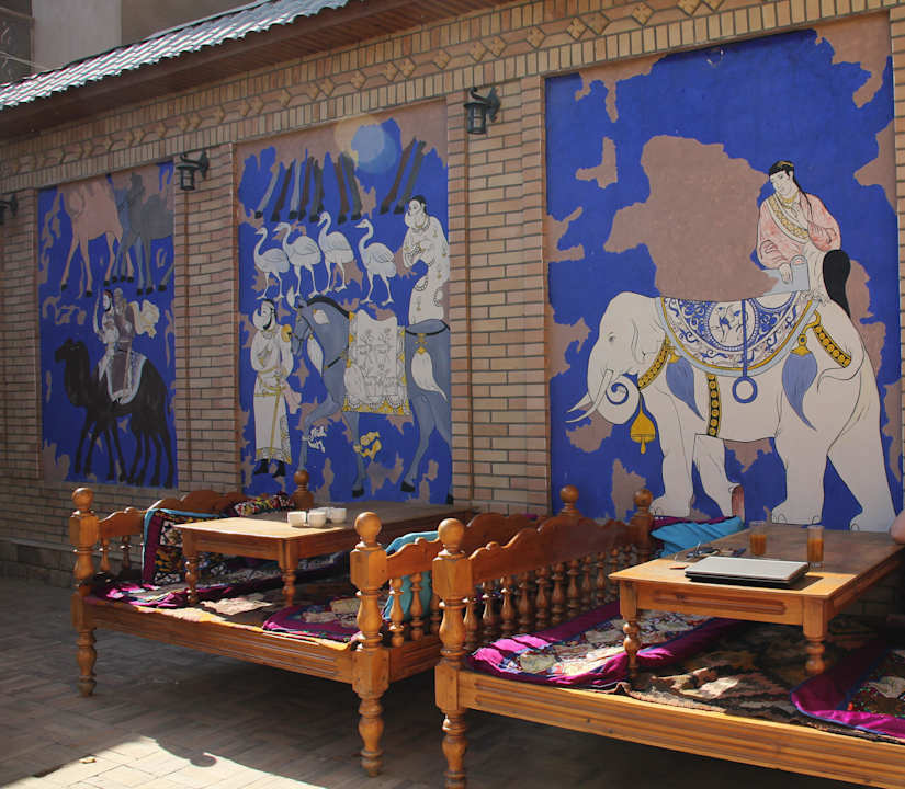 Innenhof Hotel Caravan Serail