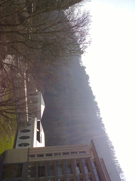 Sicht auf Tamina-Therme Grand Resort Bad Ragaz