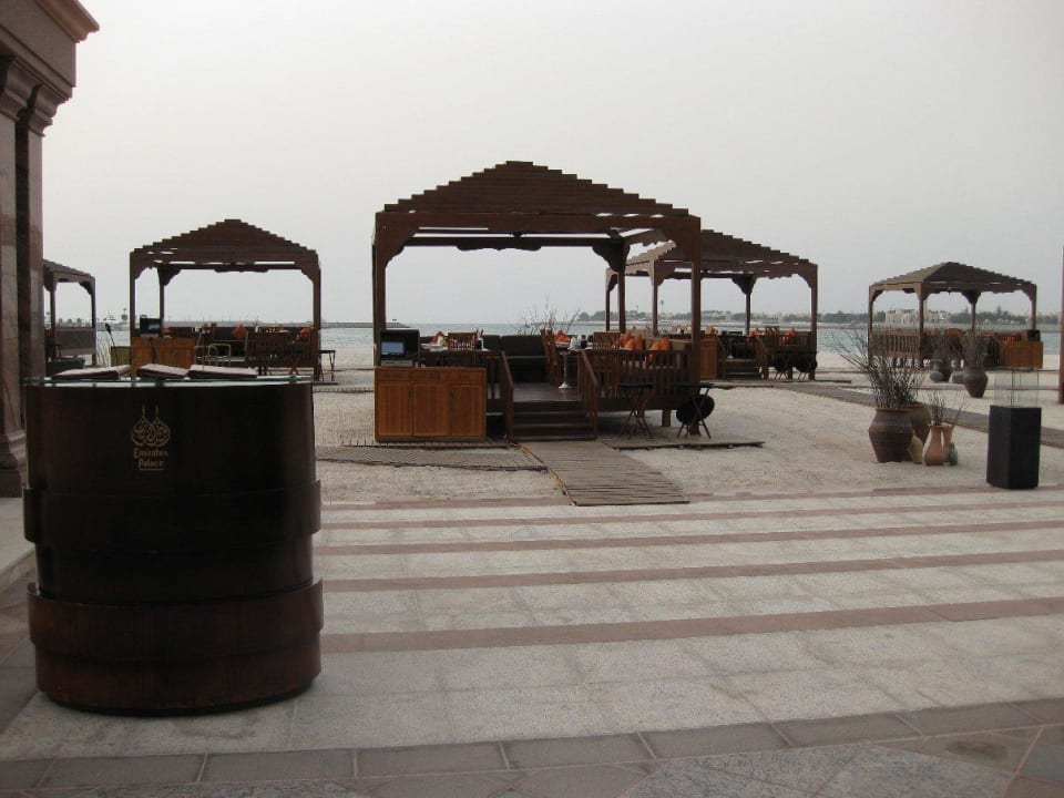 Restaurant am Strand Emirates Palace Mandarin Oriental